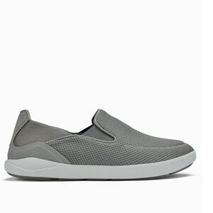 OluKai Nohea Pae Slip-On Gray Mesh Sneakers Size 9